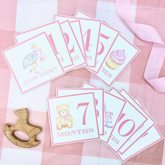 Sir Proper's Month Markers | Palm Beach Pink