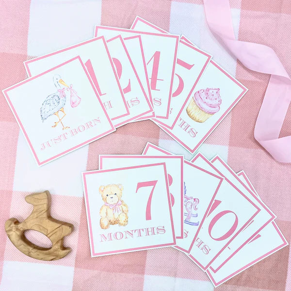 Sir Proper's Month Markers | Palm Beach Pink