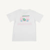 Sir Proper's T-Shirt | Worth Avenue White with Golf Cart