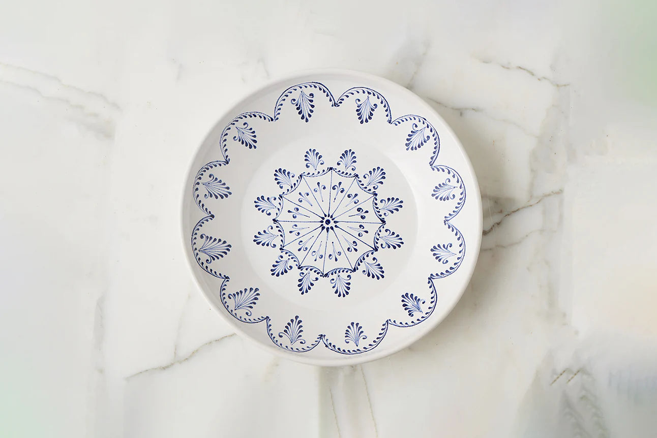 White Wall Plate | Asst. Sizes