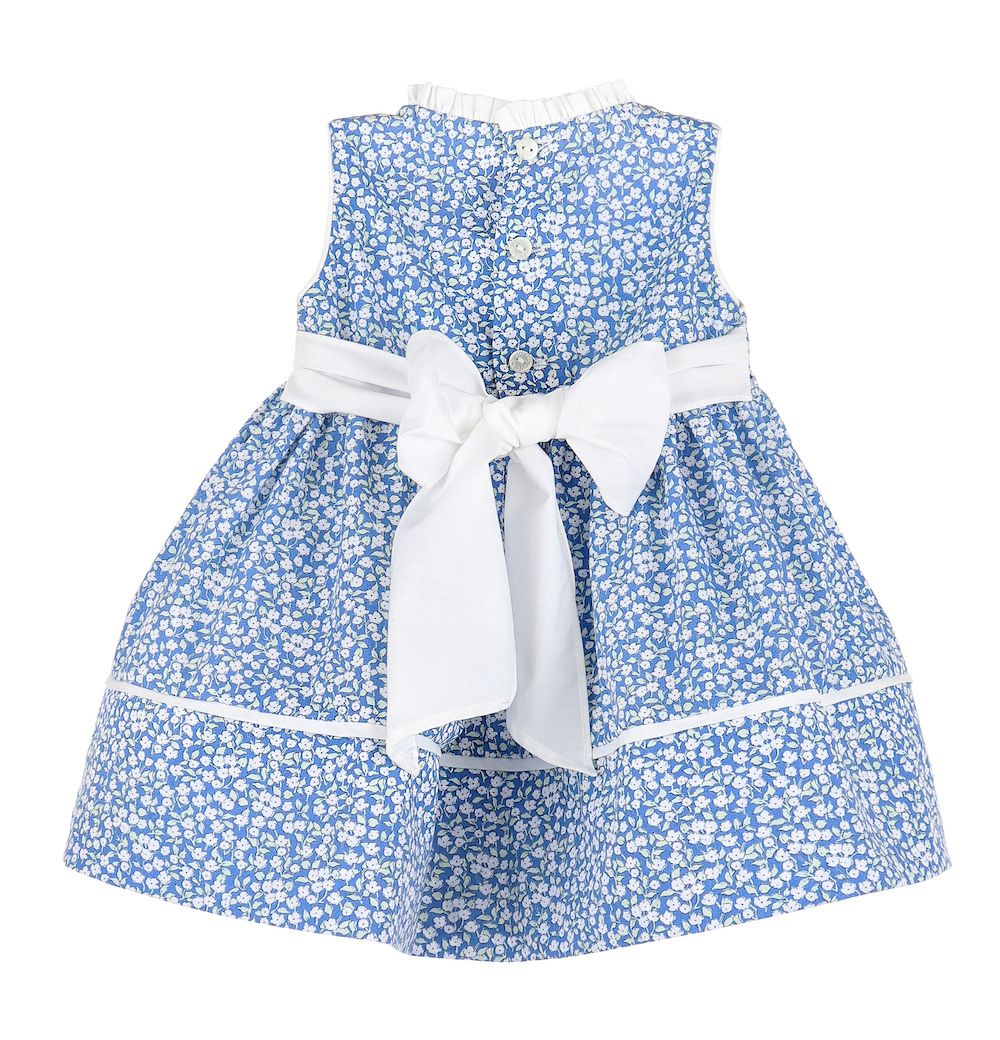 Bloomy Dress | Blue Print