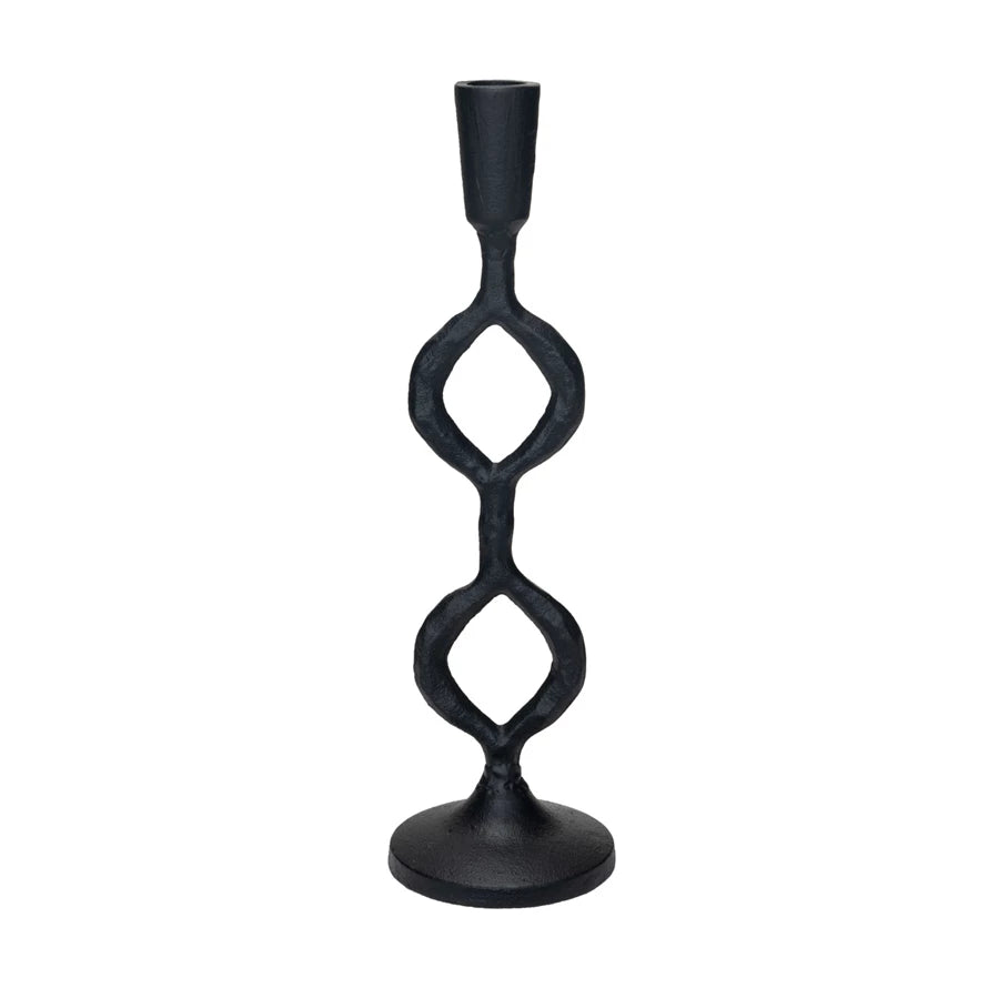 Cast Iron Taper Holder | 12.25" H