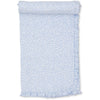 Petite Blooms Blanket Light Blue