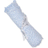 Petite Blooms Blanket Light Blue
