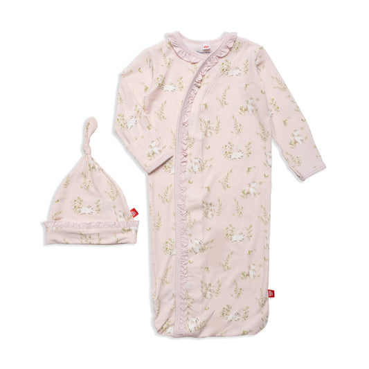 Pink Hoppily Ever After Gown + Hat