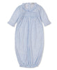 Petite Blooms Convertible Gown Light Blue