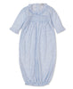 Petite Blooms Convertible Gown Light Blue