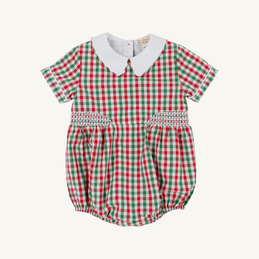 Brentley Bubble | Richmond Red and Kiawah Kelly Green Gingham
