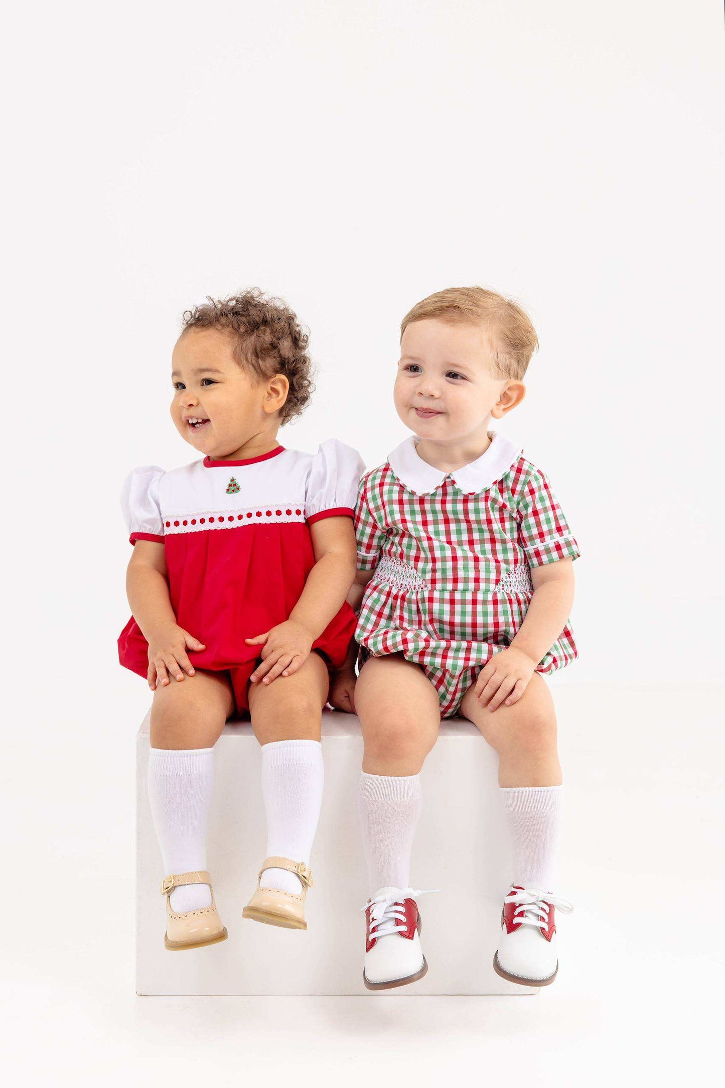 Brentley Bubble | Richmond Red and Kiawah Kelly Green Gingham