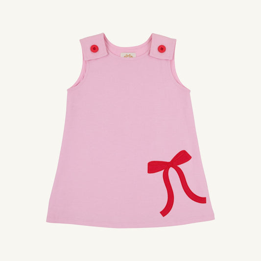 Juliet Jumper | Pima | Pier Party Pink/Richmond Red/Bow