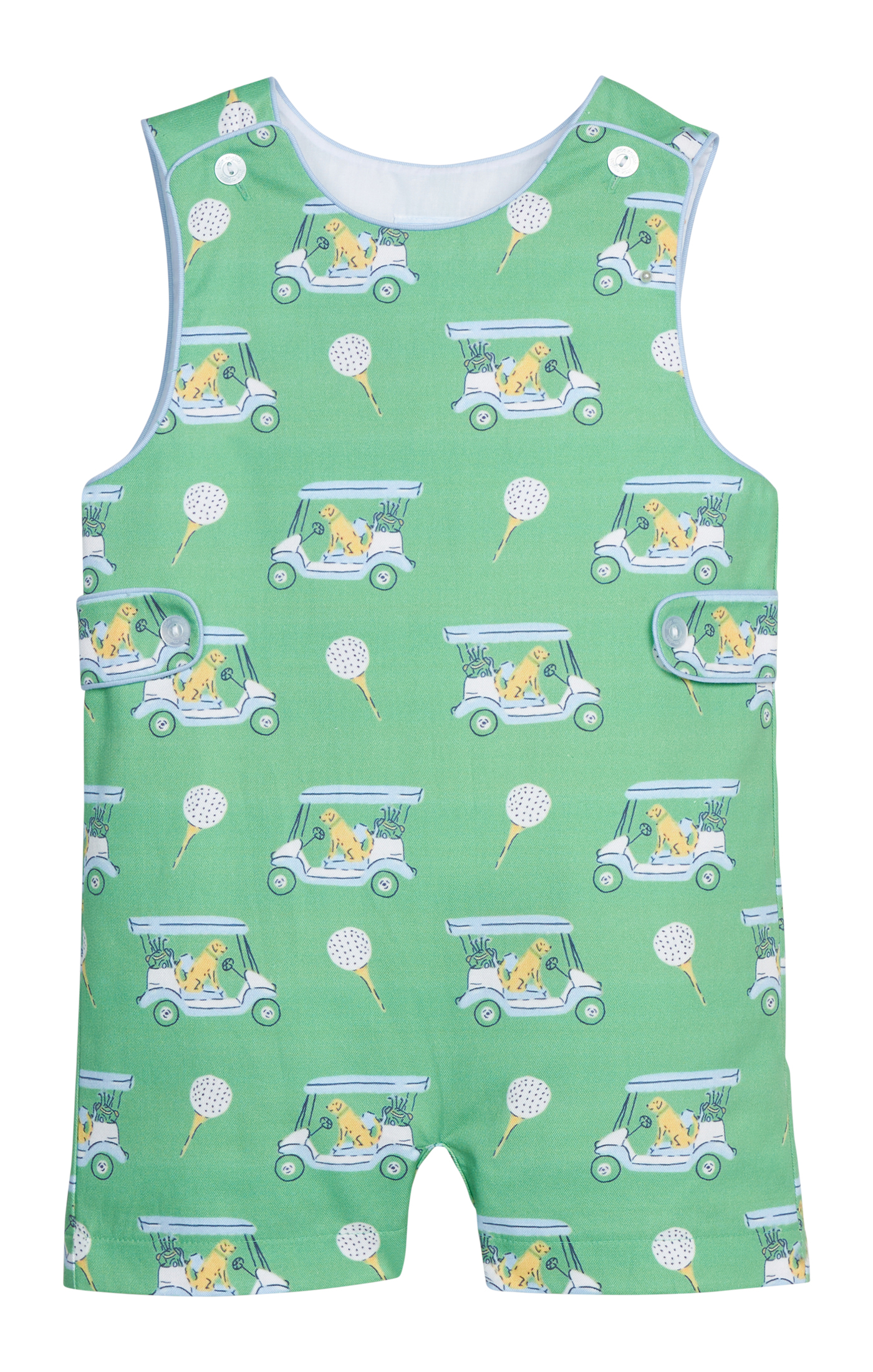 Button Tab John John | Blue Paws on Par