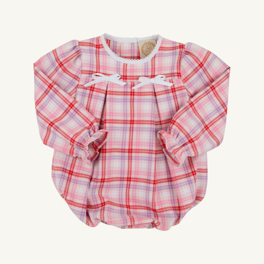 Bradley Bubble | Broadway Play Plaid/Worth Ave White