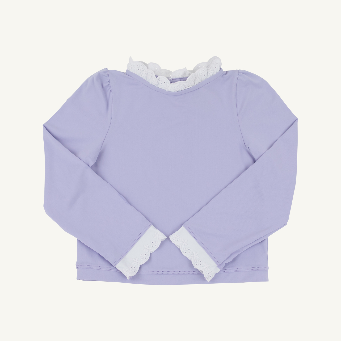 Winnie's Wave Spotter Swim Shirt | Keyhole | Lauderdale Lavender & Worth White Avenue