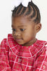 Long Sleeve Ramona Ruffle Bubble | Flannel | Torrington Tartan/Palmetto Pearl