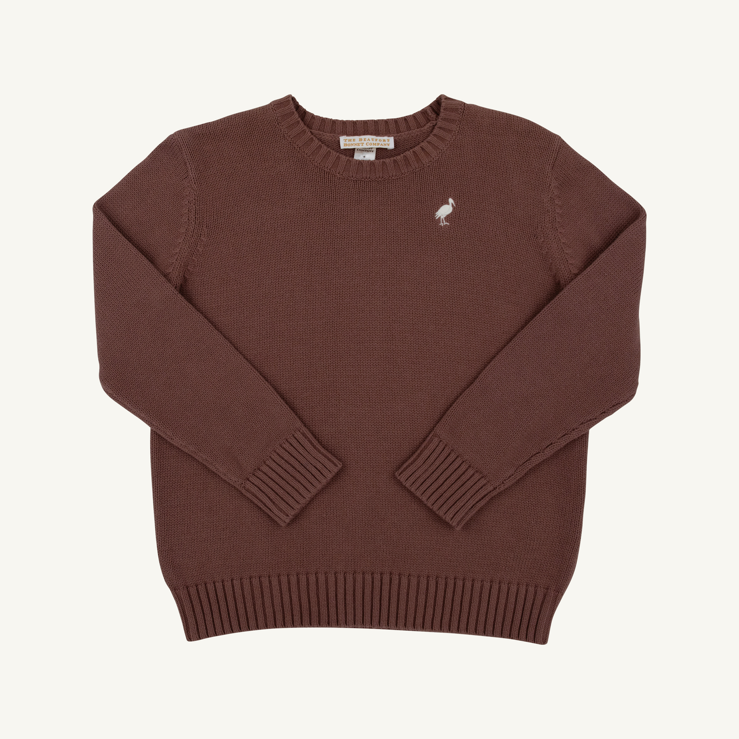 Isaac's Sweater | Gray Bay Brown/ Palmetto Pearl