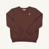 Isaac's Sweater | Gray Bay Brown/ Palmetto Pearl