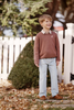 Isaac's Sweater | Gray Bay Brown/ Palmetto Pearl