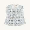 Long Sleeve Banks Bow Dress | Pima | Horse Bits and Bows/ Worth Ave White