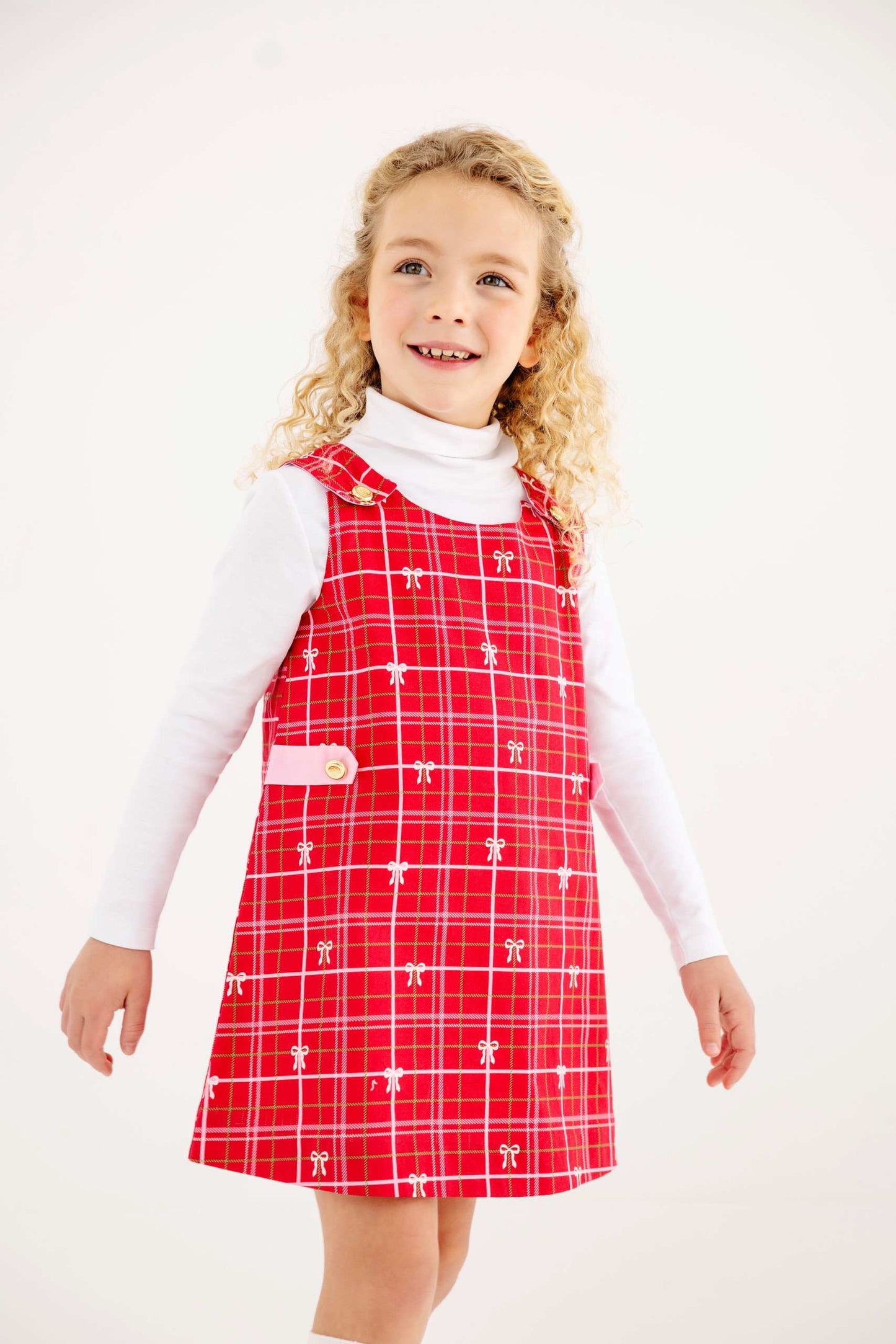 Janie Jumper | Flannel | Torrington Tartan/Pier Party Pink