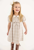 Francene Frock | Thompson Park Plaid/ Palmetto Pearl