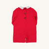 John Hall Jon Jon | Pique | Richmond Red/Worth Ave White
