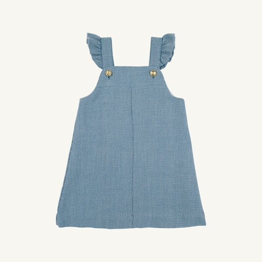 Julia Jumper | Tweed | Barnsley Blue/ Palmetto Pearl