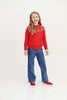 Isac's Sweater | Fairisle | Richmond Red/Christmas Trees