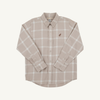 Dean's List Dress Shirt | Flannel | Thompson Park Plaid/ Gray Bay Brown