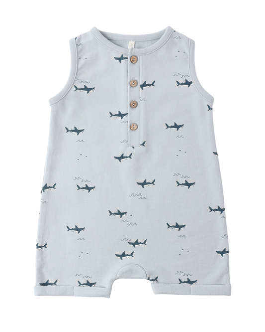 Davis Romper | Sharks