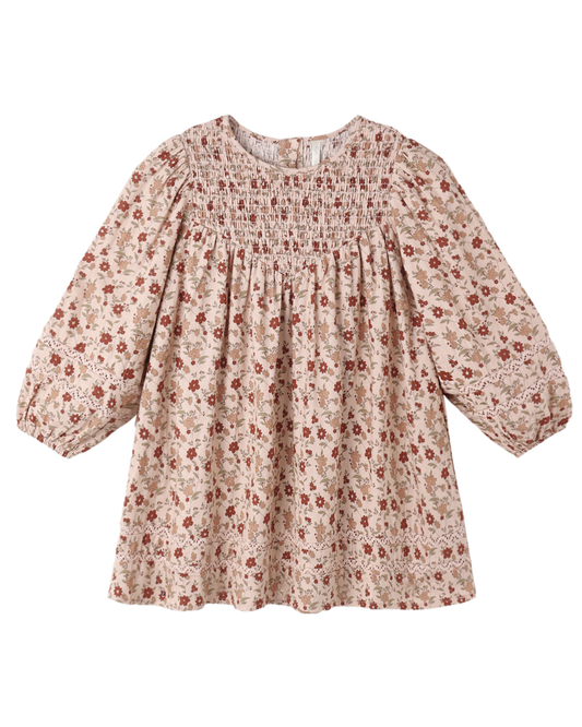 Selene Dress | Pink Floral