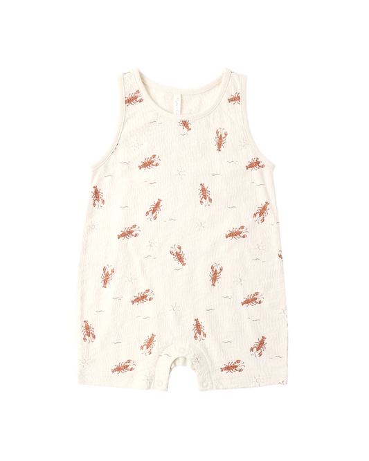 Sleeveless One-Piece | Lobster