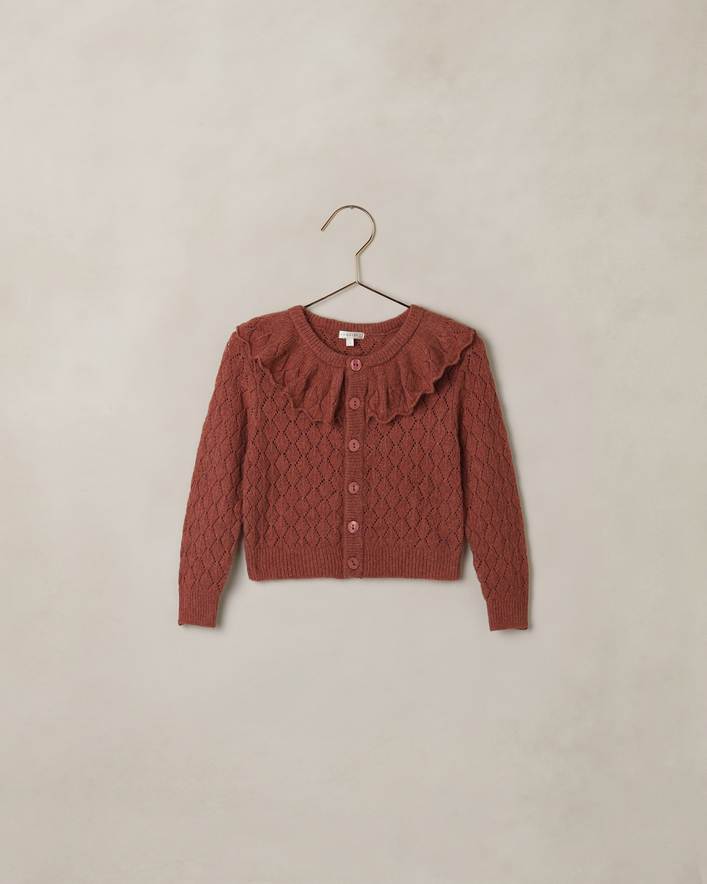 Ruffle Cardigan Sweater | Spice
