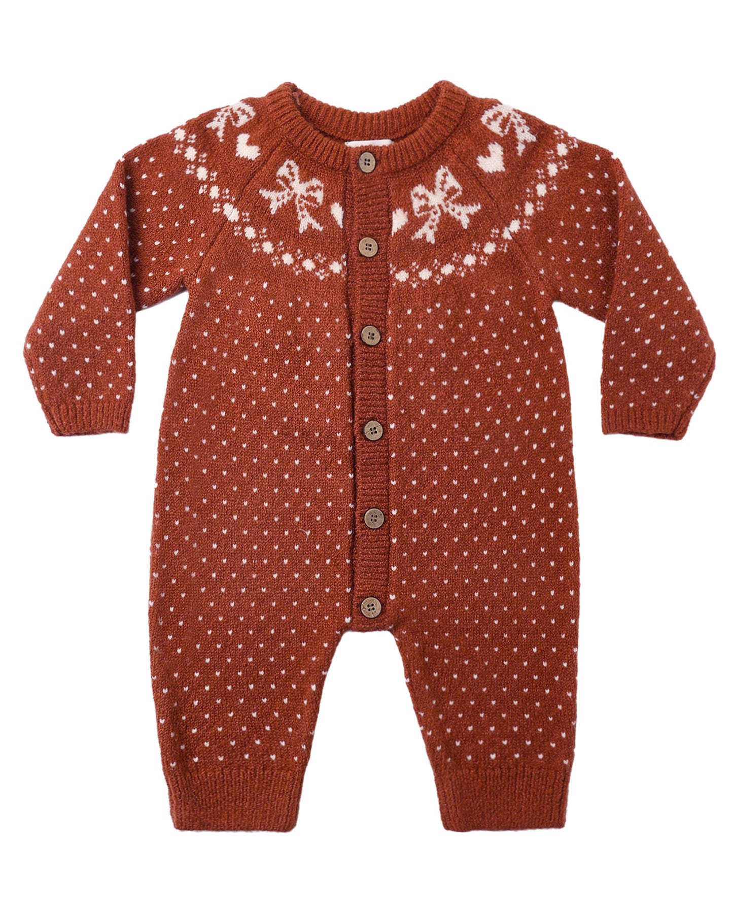 Fair Isle Romper | Ruby