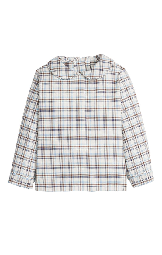Peter Pan Shirt | Clarkson Plaid