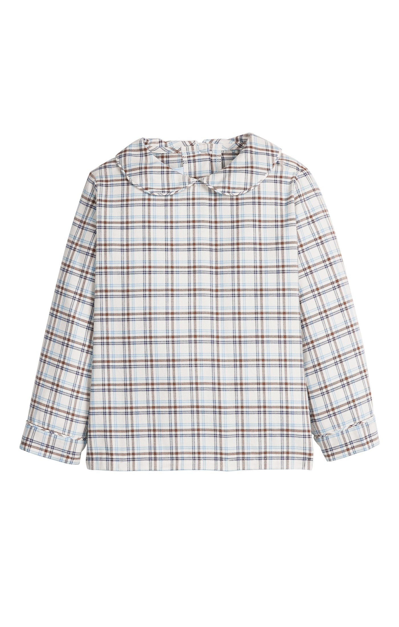 Peter Pan Shirt | Clarkson Plaid
