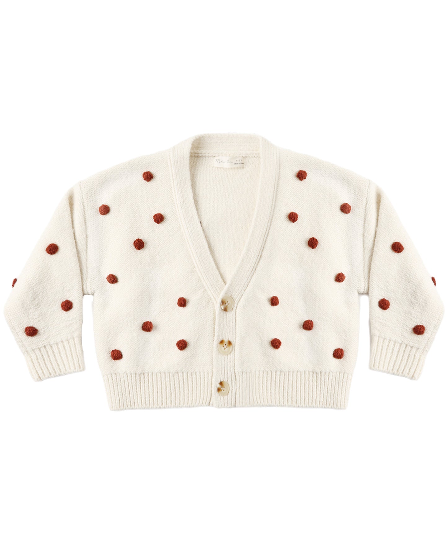 Boxy Crop Cardigan | Ruby Bubble