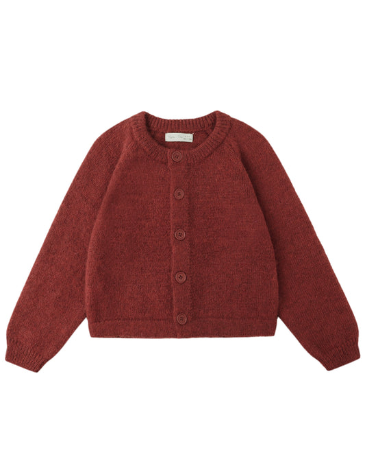 Fuzzy Cardigan | Ruby