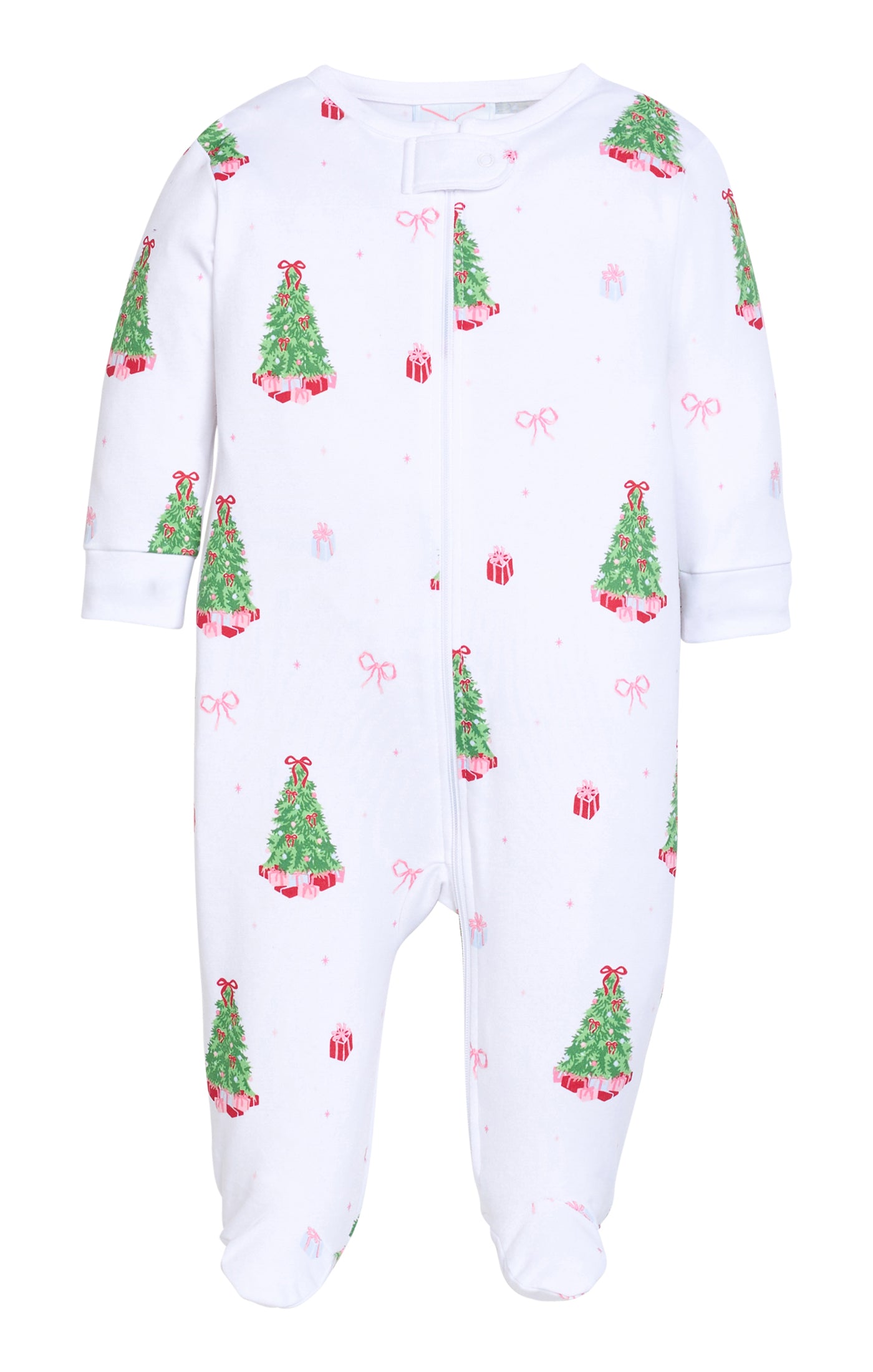 Zippered Footie | Holly Days