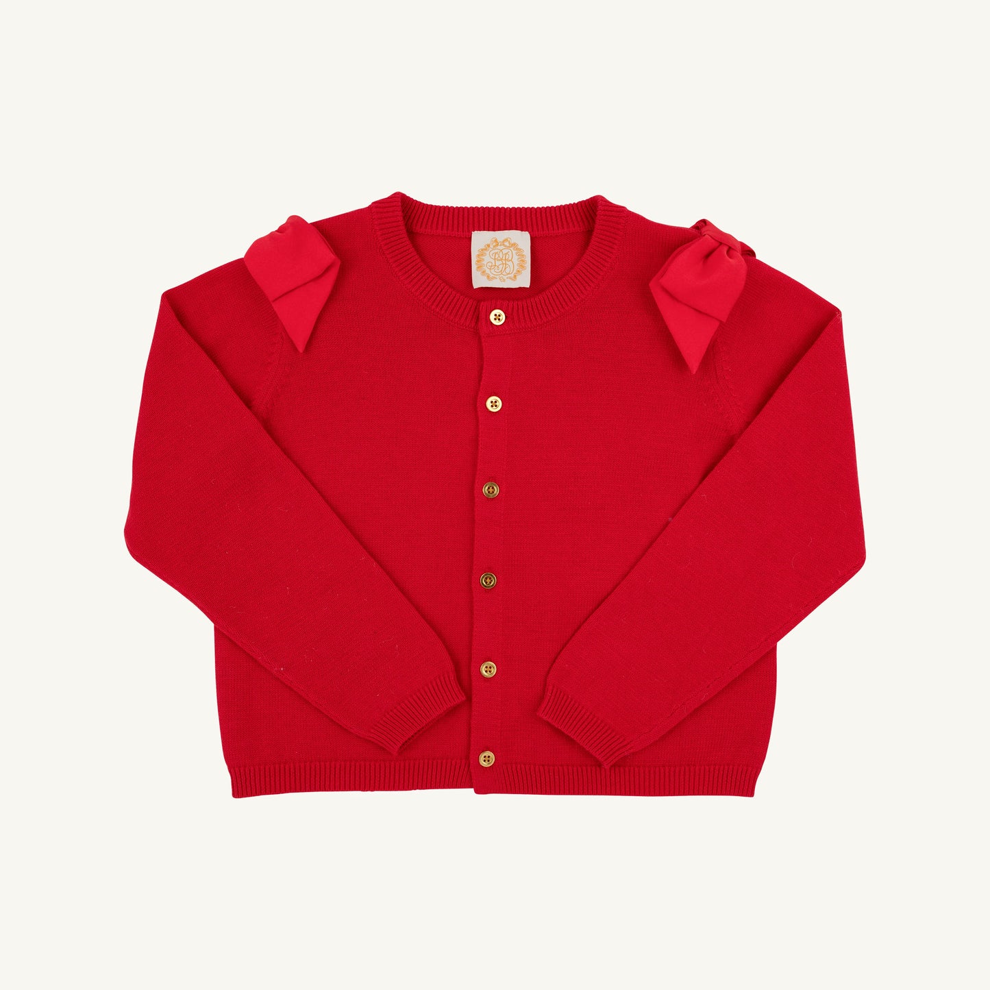 Cambridge Cardigan Bow | Richmond Red