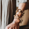Aven | Adjustable Open Cuff | Gold