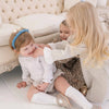 Velvet Crown Headband | Camel