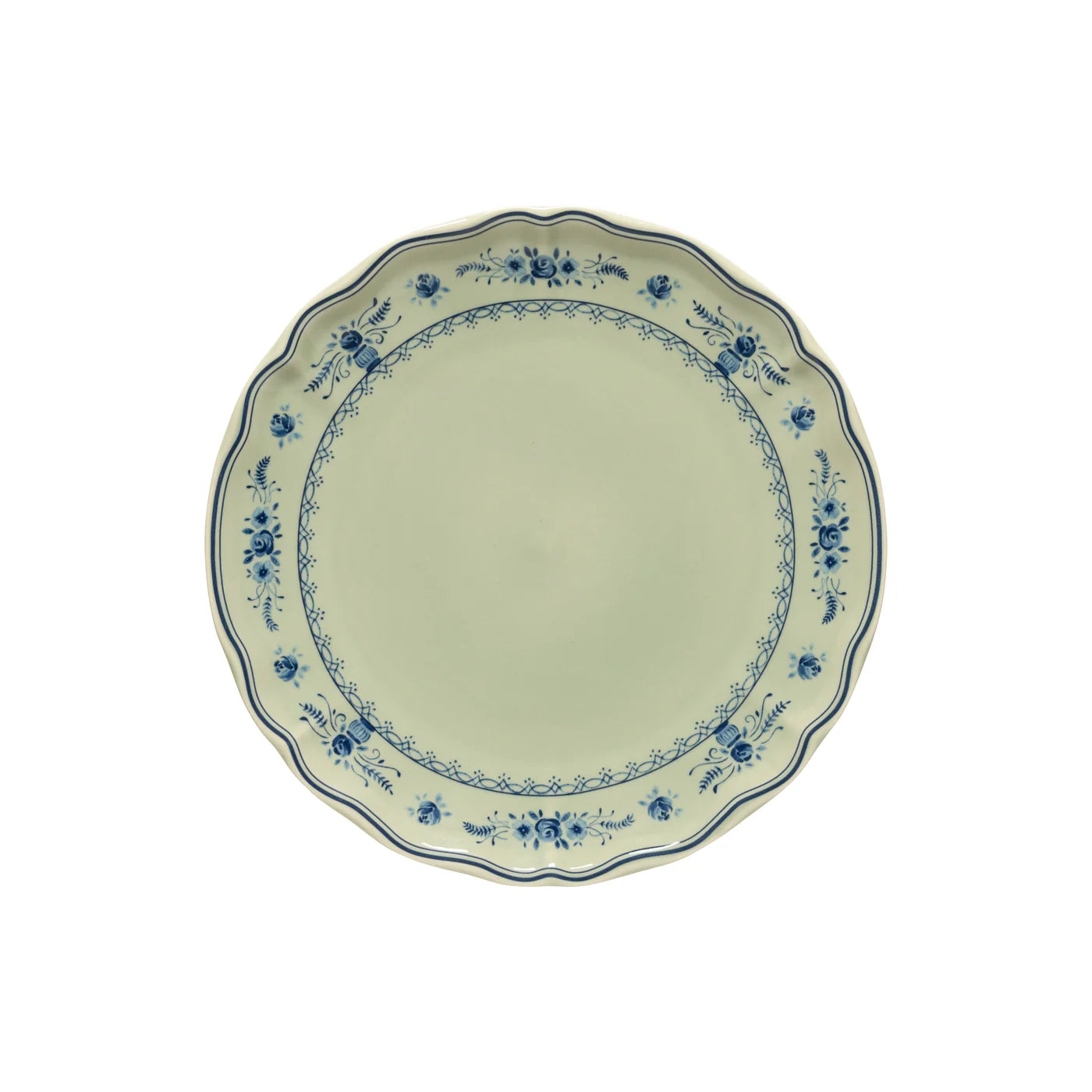 Dinner Plate Villa | Olive Blue