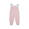 Violet's Vintage Overall | Pelham Bay Plaid with Beale Street Blue Herringbone