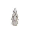 Handmade Stoneware Tree, Reactive Glaze | White | Small