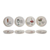 Stoneware Plate with Holiday Icon & Tipsy Saying | 4 Styles
