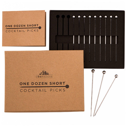 Cocktail Picks (12pc Short) | Stainless