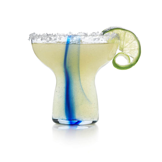 Blue Ribbon Stemless Margarita Glass | 10.25oz
