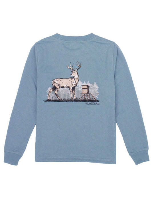 LD Deer Season Long Sleeve | Steel Blue