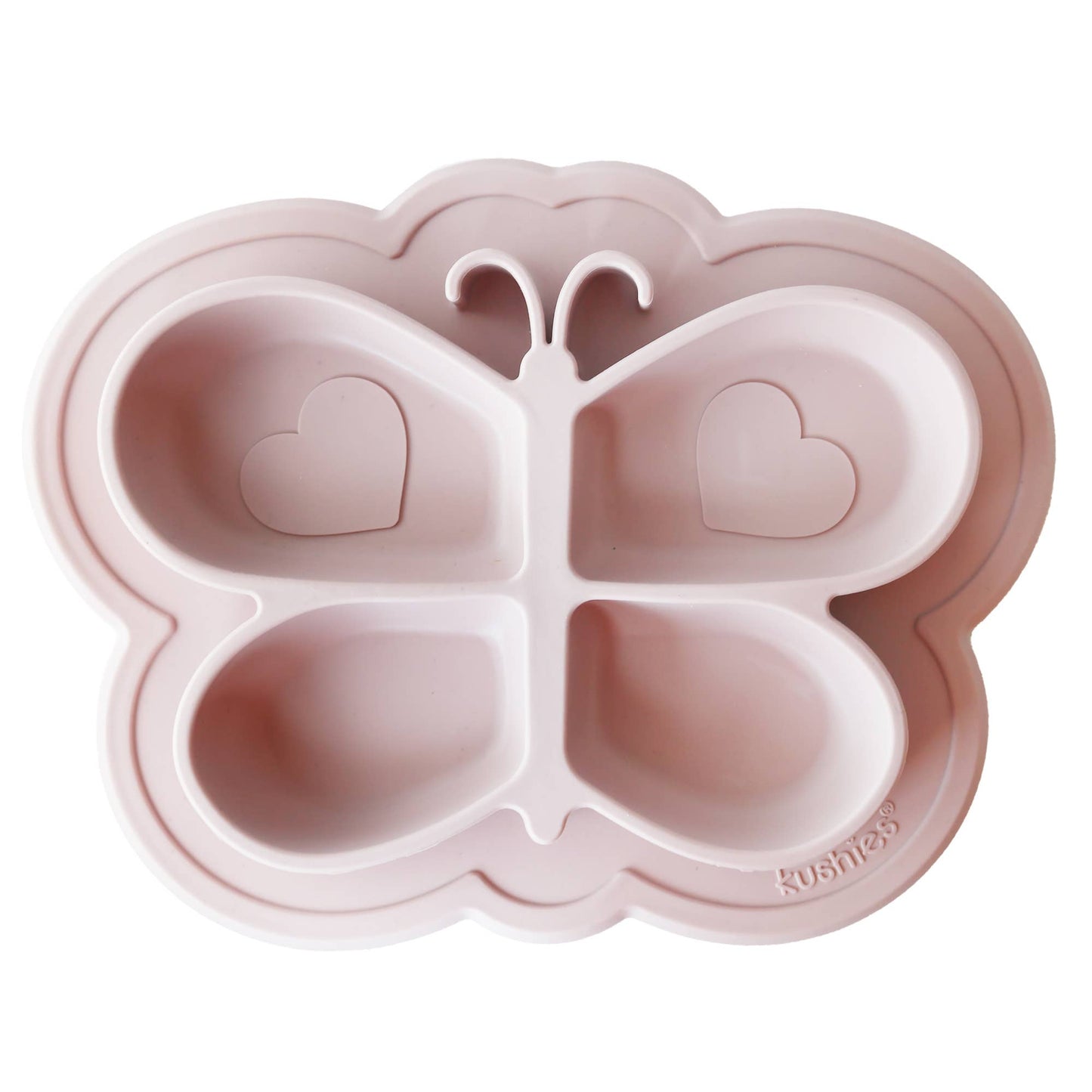 Siliplate Silicone Suction Plate | Rose Butterfly
