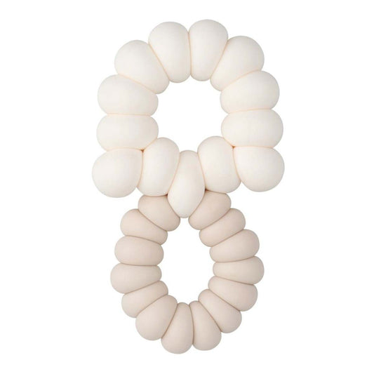 Mushroom Teether (Soft White & Natural)